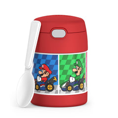 THERMOS 290mL Stainless Steel Licensed FUNtainer® Food Jar Mario 10 oz